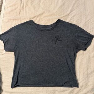 Few Will Hunt Grey Crop Tee